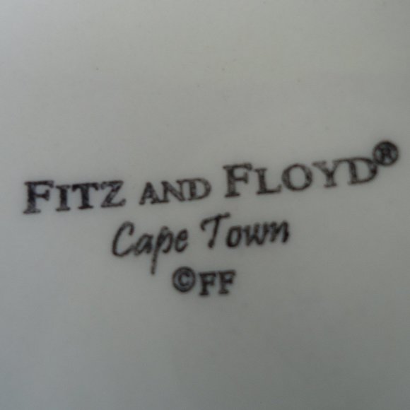 Fitz and Floyd Cape Town MONKEY&PALM CANDLE PILLAR - Picture 9 of 16